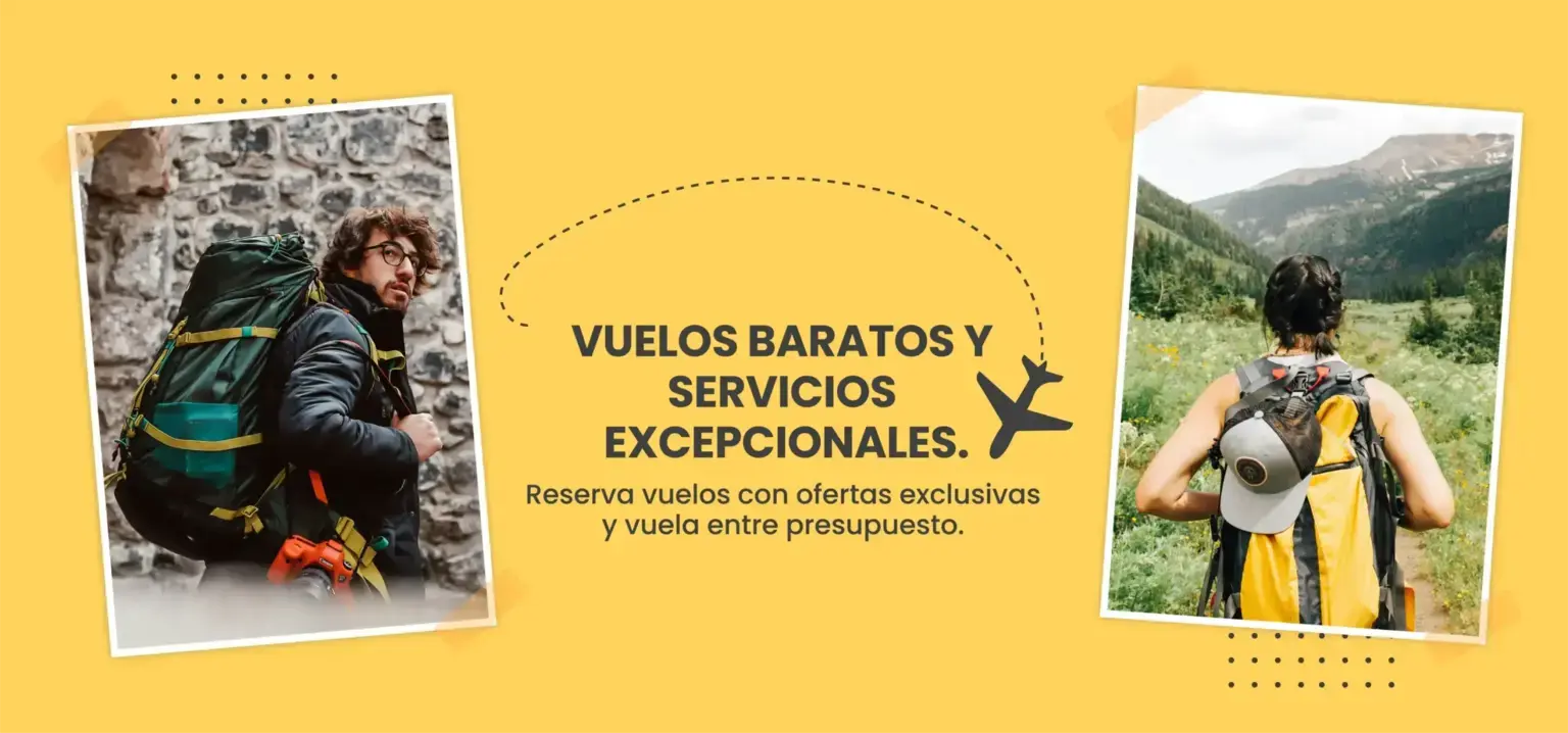 Vuelos Baratos service banner
